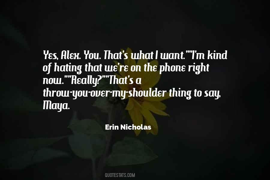 Erin Nicholas Quotes #839806