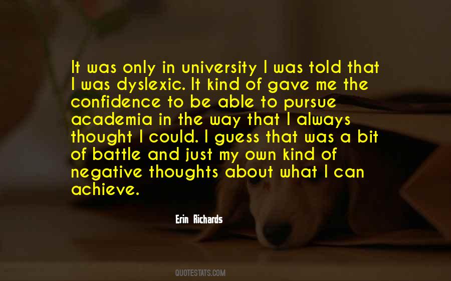 Erin Richards Quotes #105377