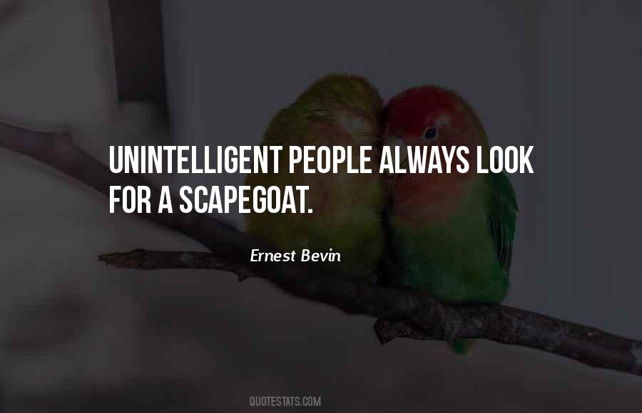 Ernest Bevin Quotes #265976