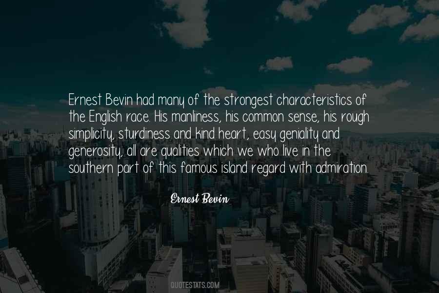 Ernest Bevin Quotes #349956