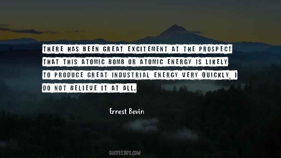 Ernest Bevin Quotes #714314