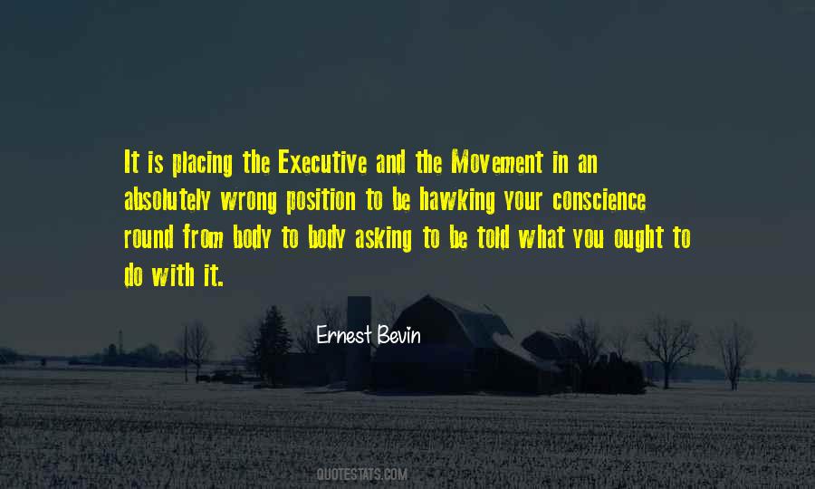 Ernest Bevin Quotes #729295