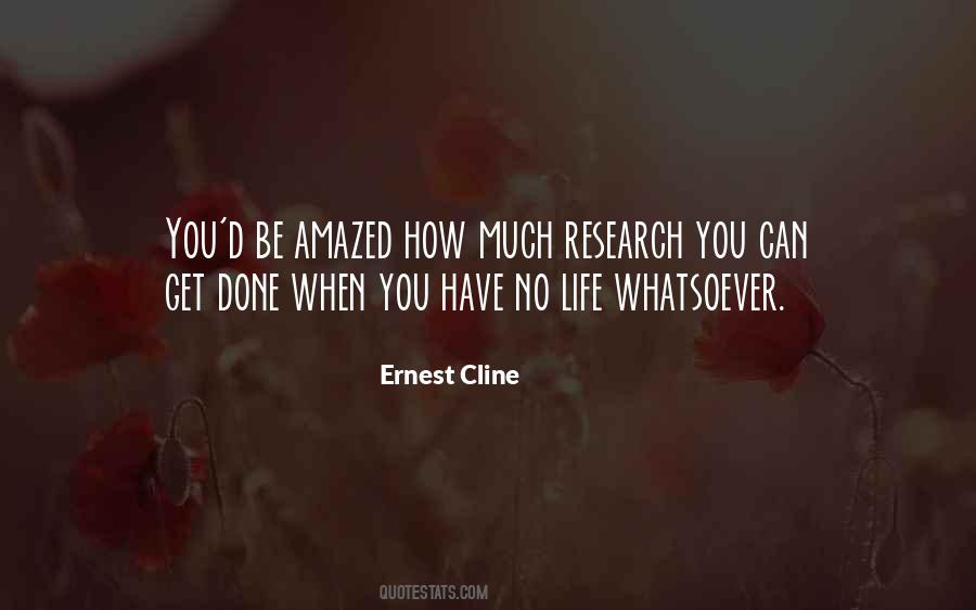 Ernest Cline Quotes #682325