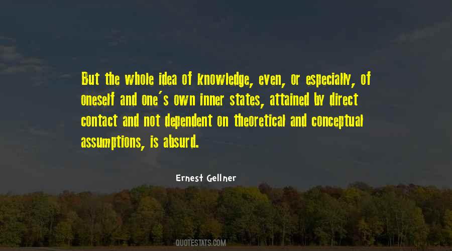 Ernest Gellner Quotes #1755351
