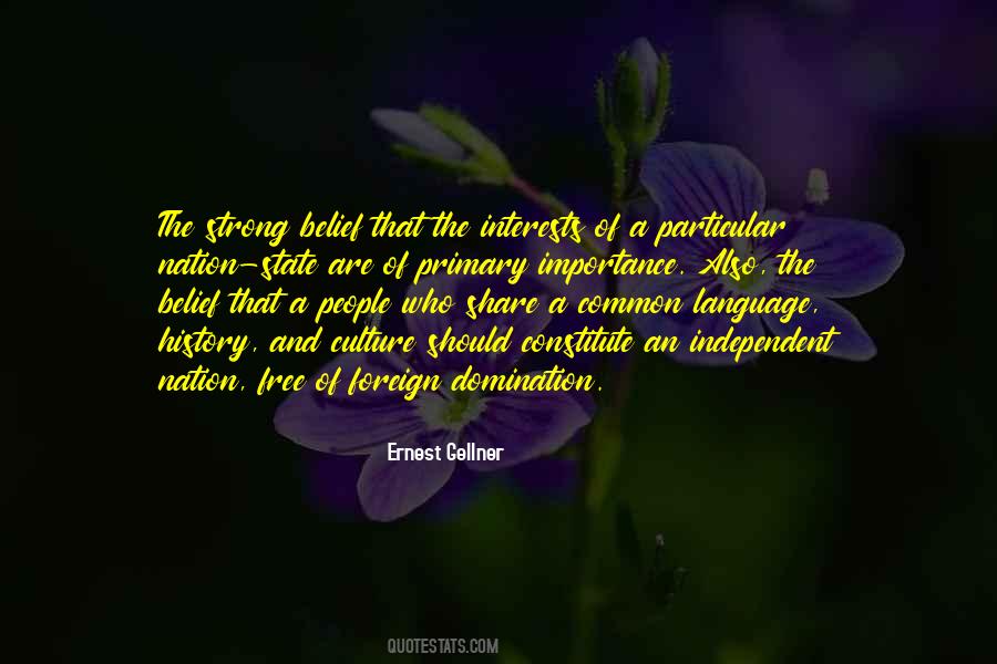 Ernest Gellner Quotes #272195