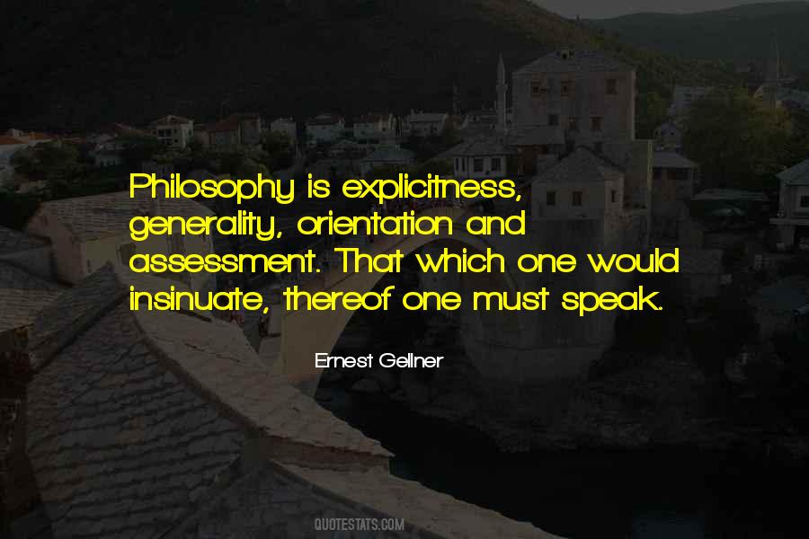 Ernest Gellner Quotes #807591