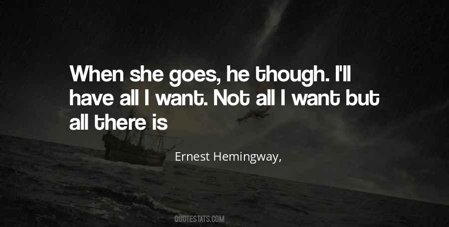 Ernest Hemingway, Quotes #1054973