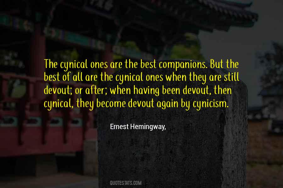 Ernest Hemingway, Quotes #308446