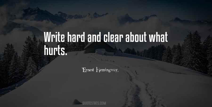 Ernest Hemingway, Quotes #463019