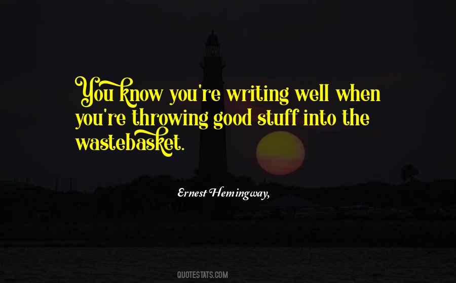 Ernest Hemingway, Quotes #950280