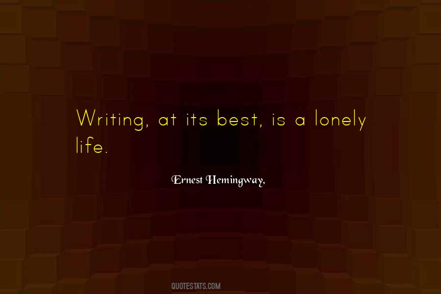 Ernest Hemingway, Quotes #972958