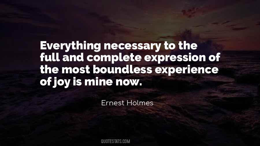 Ernest Holmes Quotes #1396415