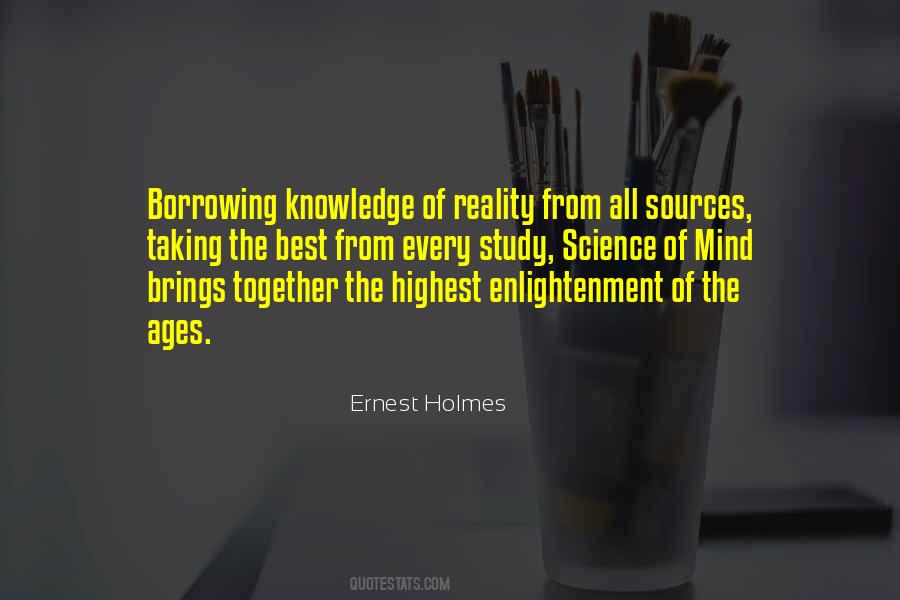 Ernest Holmes Quotes #295068