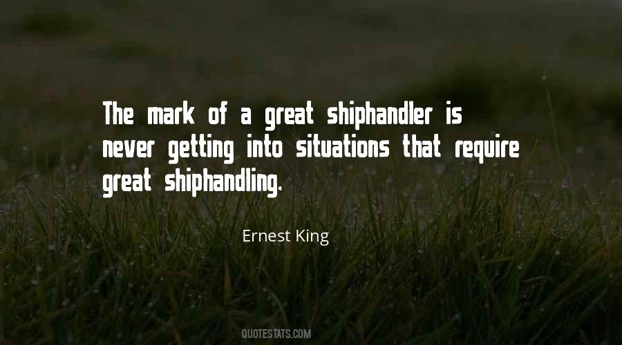 Ernest King Quotes #1710828