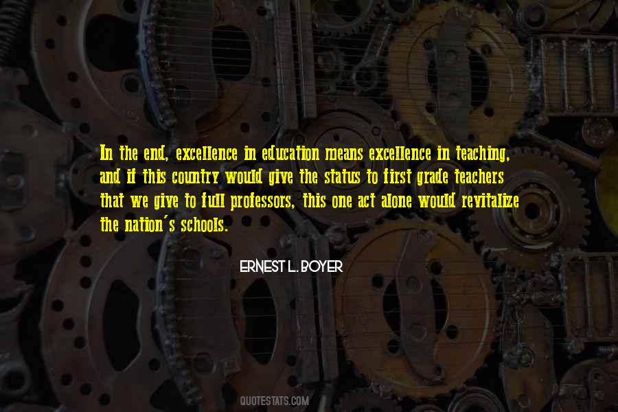 Ernest L. Boyer Quotes #1342002