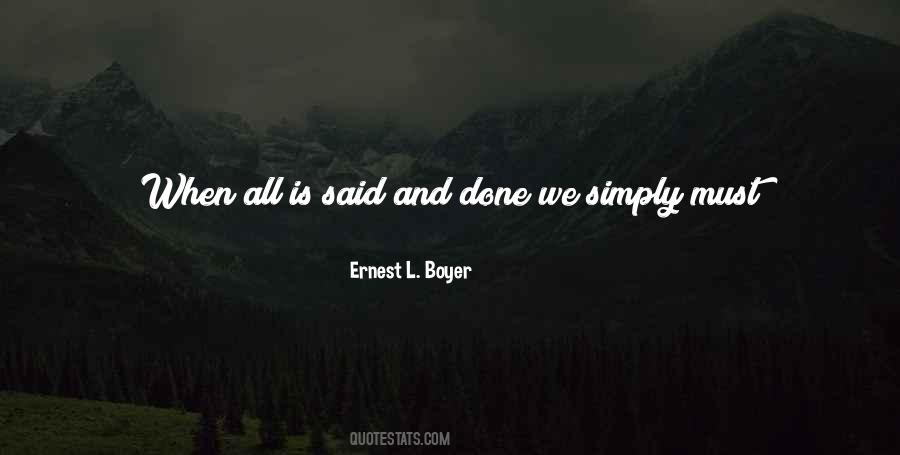 Ernest L. Boyer Quotes #266125