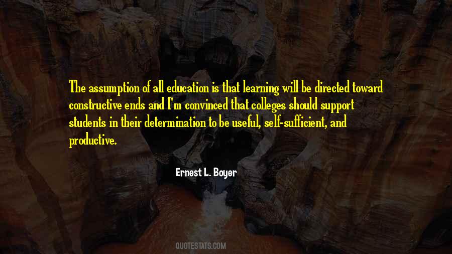 Ernest L. Boyer Quotes #292796