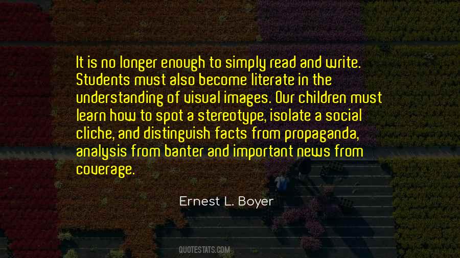Ernest L. Boyer Quotes #981156
