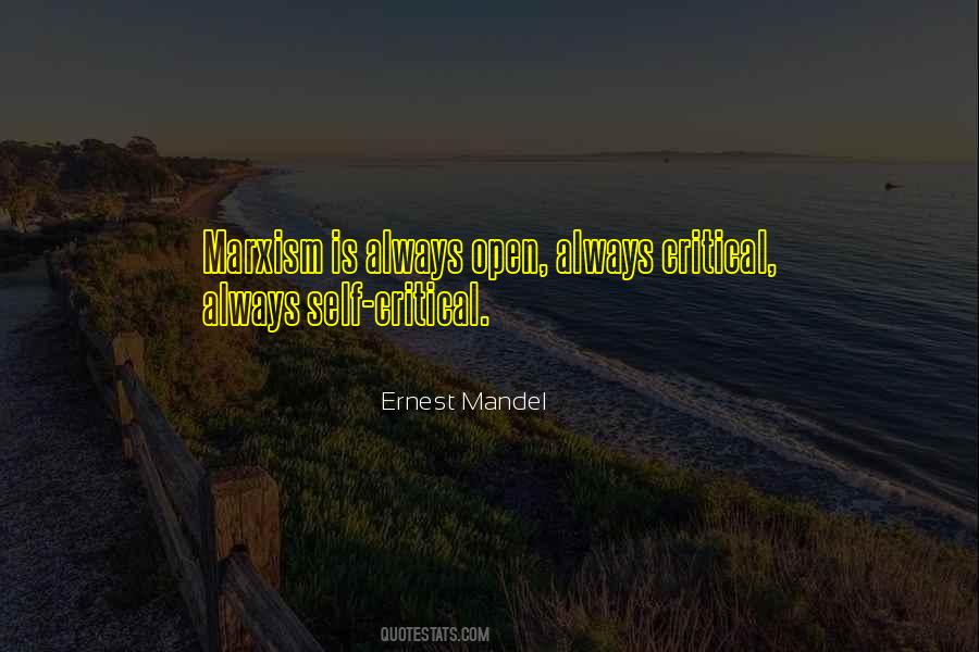 Ernest Mandel Quotes #975939