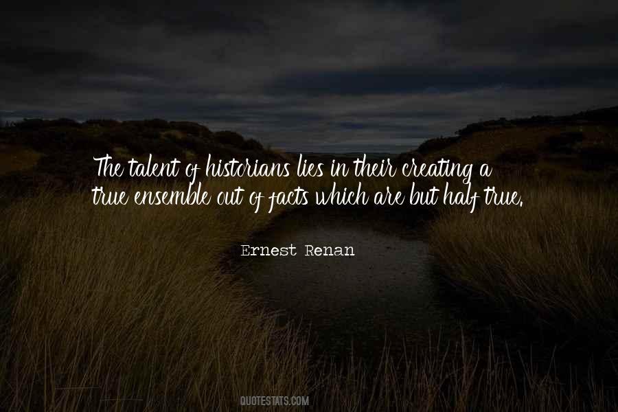 Ernest Renan Quotes #244905