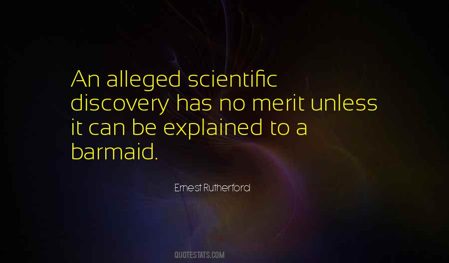 Ernest Rutherford Quotes #102052