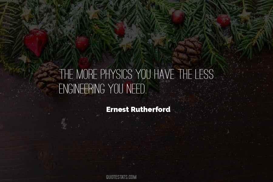 Ernest Rutherford Quotes #444089