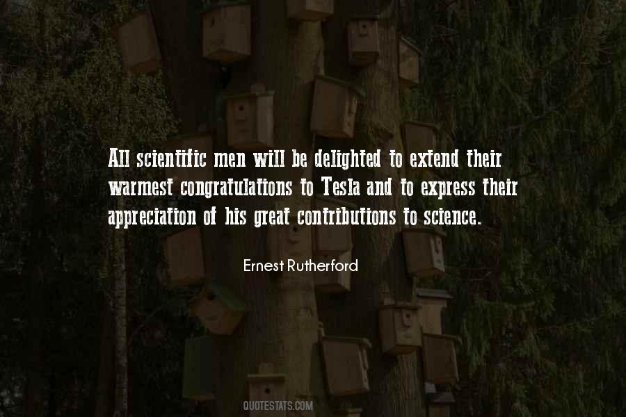 Ernest Rutherford Quotes #981779