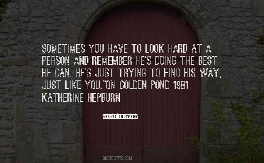 Ernest Thompson Quotes #939570 Ernest Thompson Quotes #939570
