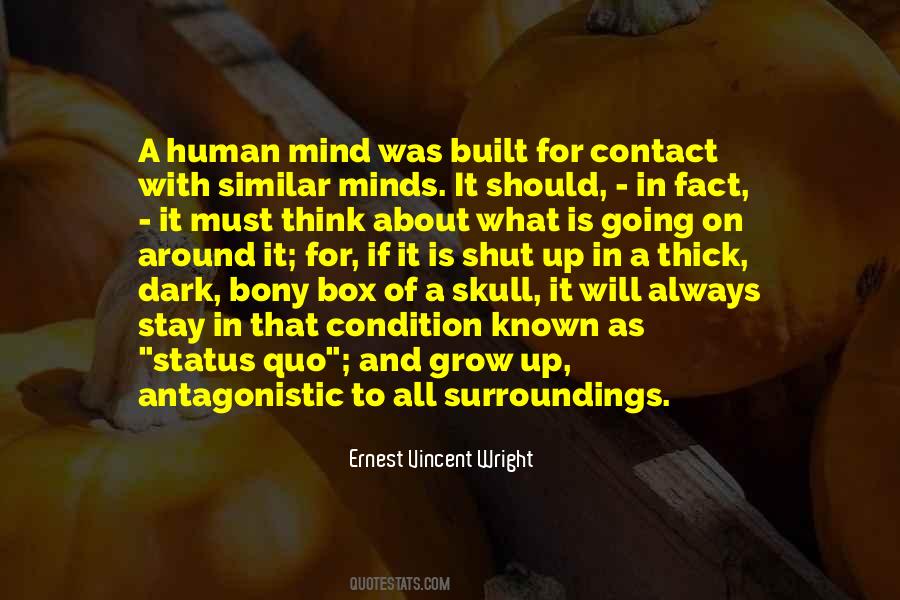 Ernest Vincent Wright Quotes #1370631