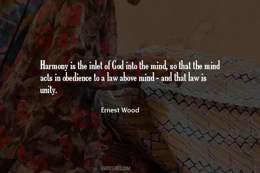 Ernest Wood Quotes #391062