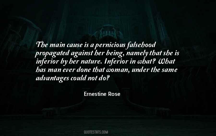 Ernestine Rose Quotes #1524166