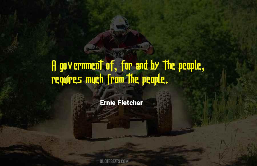 Ernie Fletcher Quotes #1711965