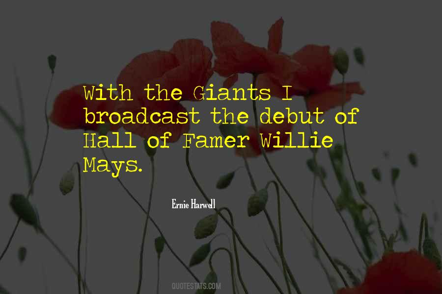 Ernie Harwell Quotes #1830282