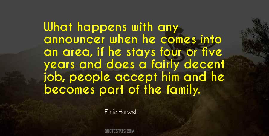 Ernie Harwell Quotes #42998