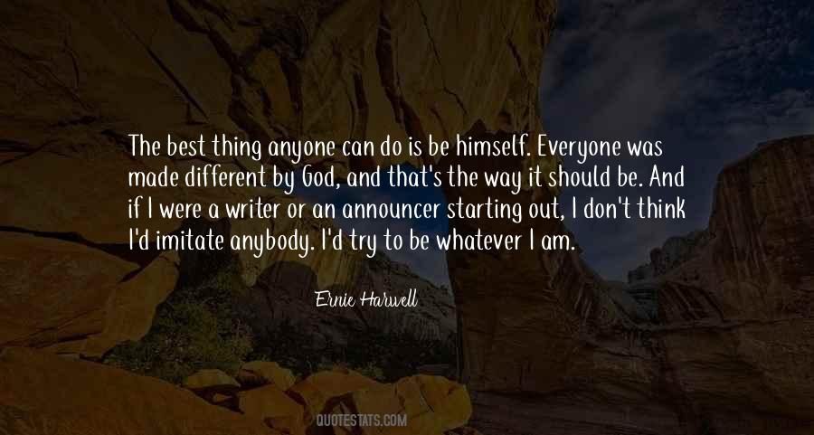 Ernie Harwell Quotes #939367