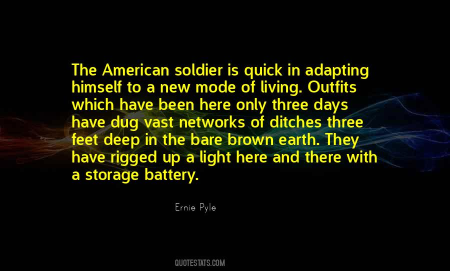 Ernie Pyle Quotes #553592