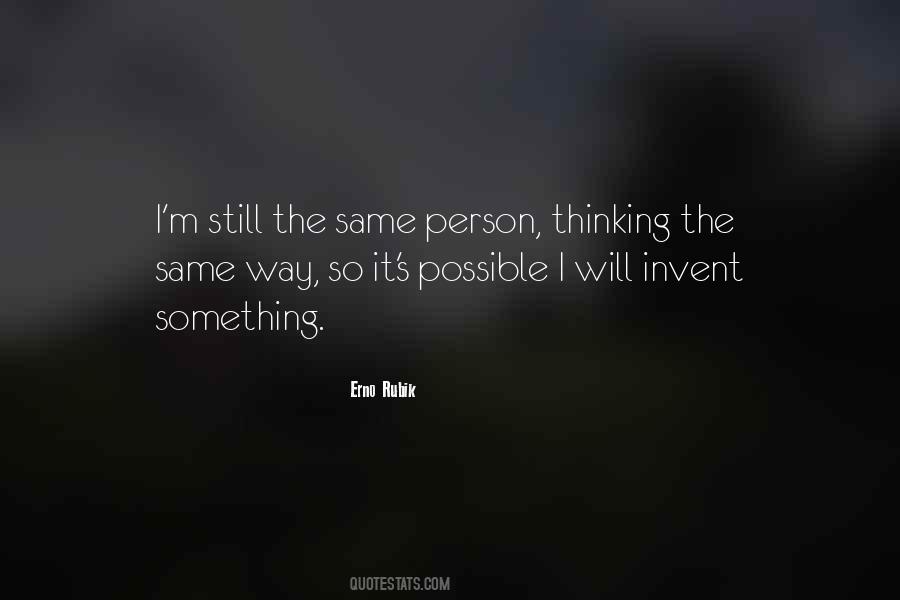 Erno Rubik Quotes #991734