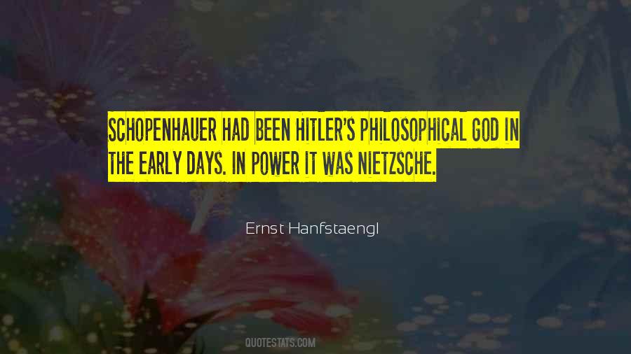 Ernst Hanfstaengl Quotes #26287