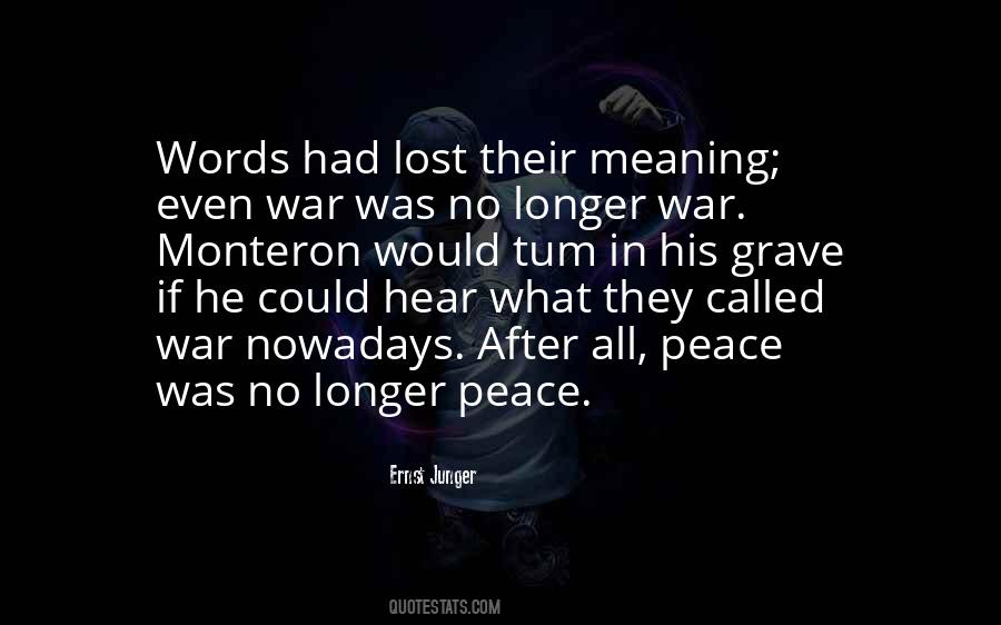 Ernst Junger Quotes #692447