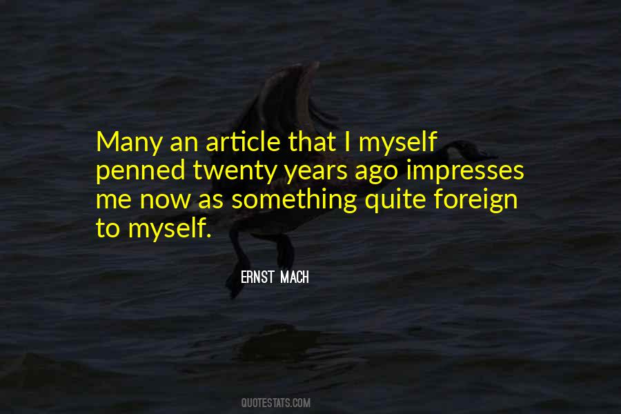 Ernst Mach Quotes #407011