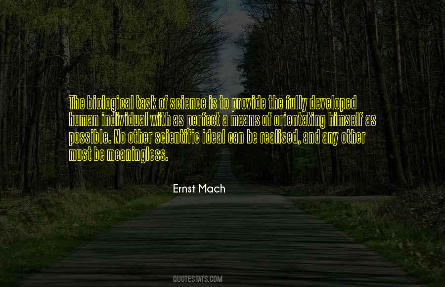 Ernst Mach Quotes #691439