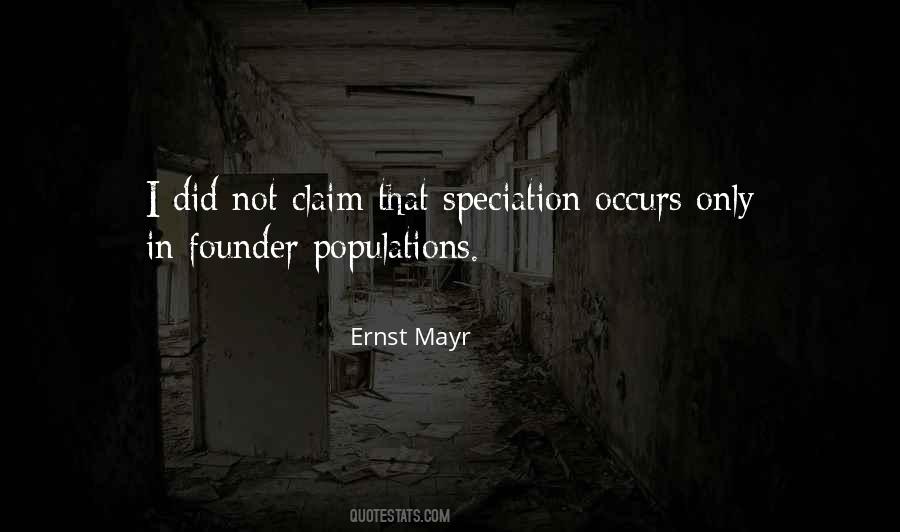 Ernst Mayr Quotes #1504613