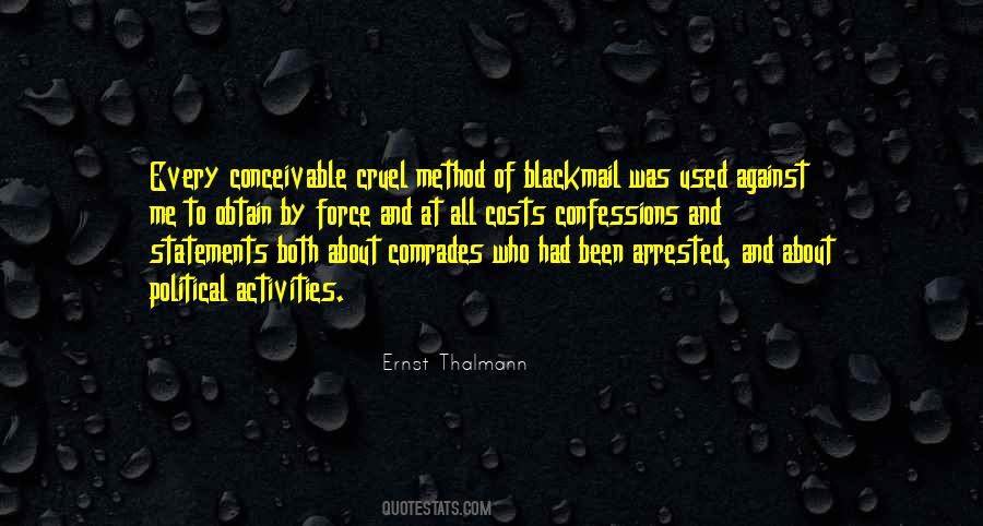 Ernst Thalmann Quotes #39061