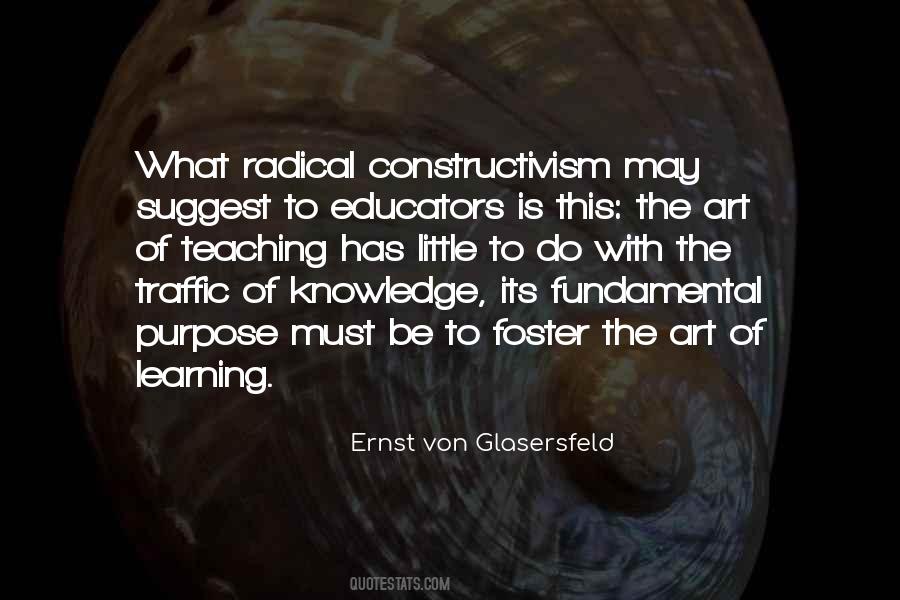 Ernst Von Glasersfeld Quotes #1605830