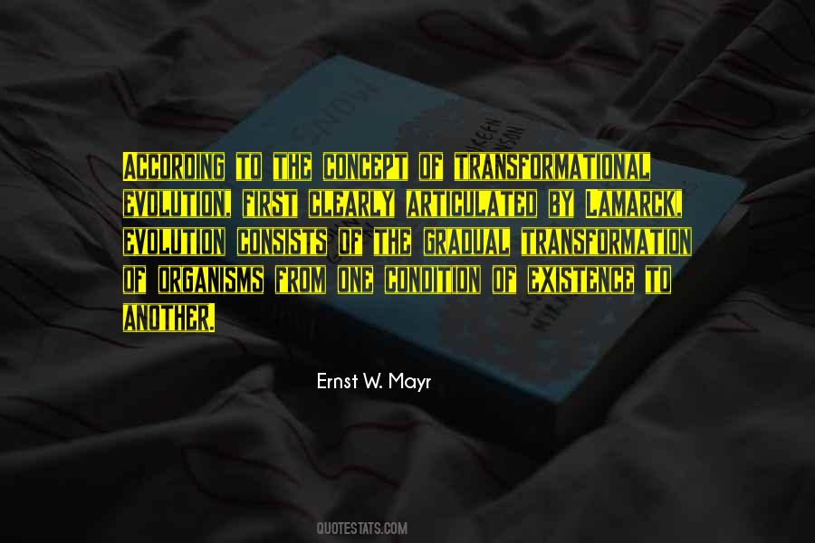 Ernst W. Mayr Quotes #1579437