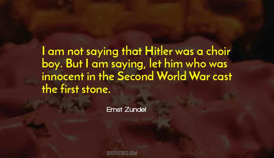 Ernst Zundel Quotes #450879