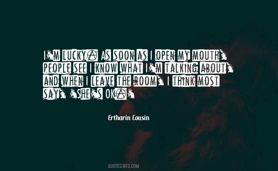 Ertharin Cousin Quotes #391303