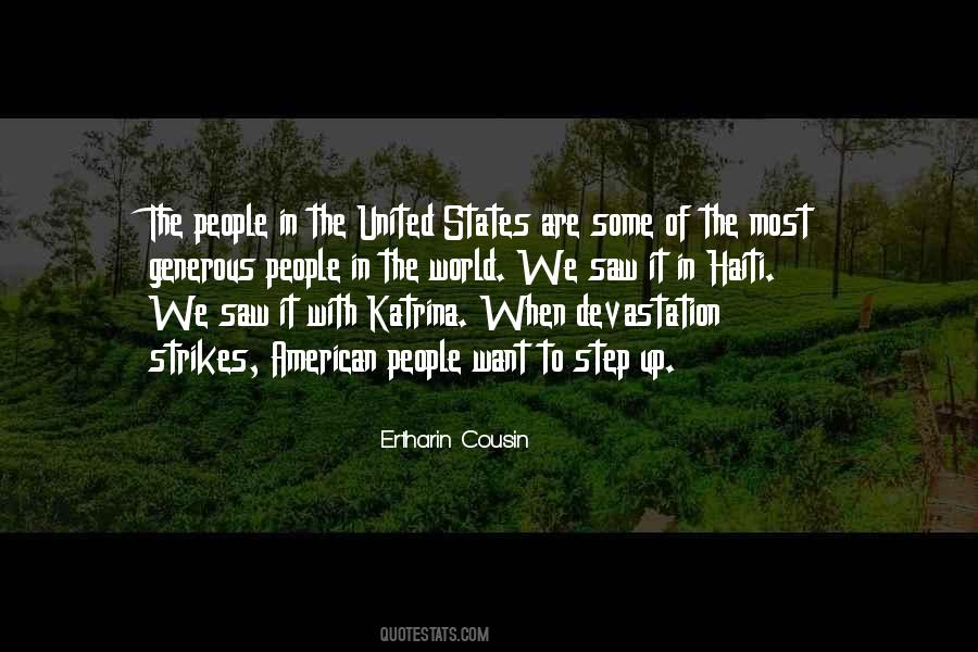Ertharin Cousin Quotes #41123