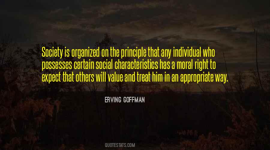Erving Goffman Quotes #1448561