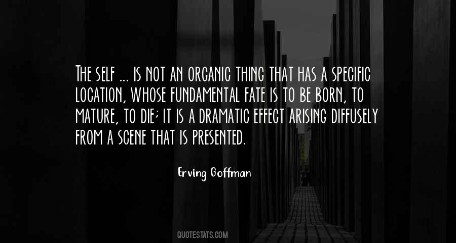 Erving Goffman Quotes #579300